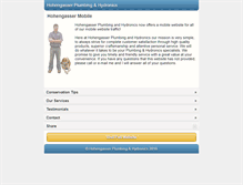 Tablet Screenshot of hohengasser.com